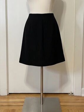 VINTAGE ESPRIT DE CORP BLACK MINI SKIRT SIZE 1/2